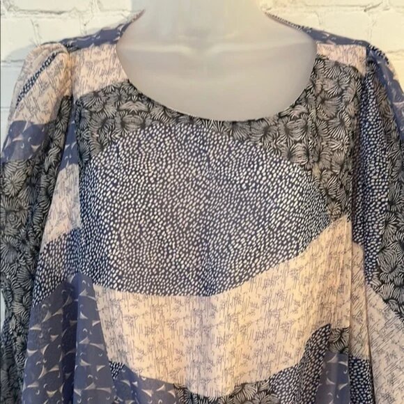 BB Dakota Women's Patterned lined Top - Picture 2 of 3